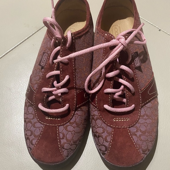 Coach Shoes Gently Used Coach Bowling Style Sneakers Coach Shoes Gently Used Coach Bowling Style Sneakers